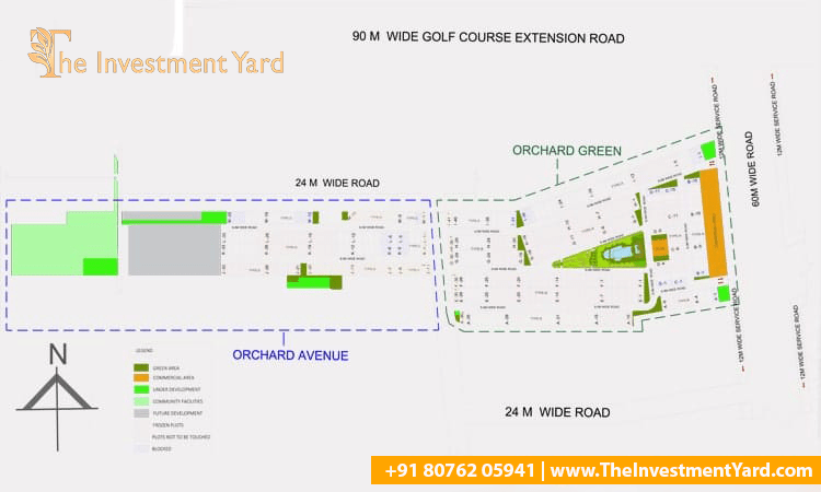 smart world orchard sector 61 gurgaon site map