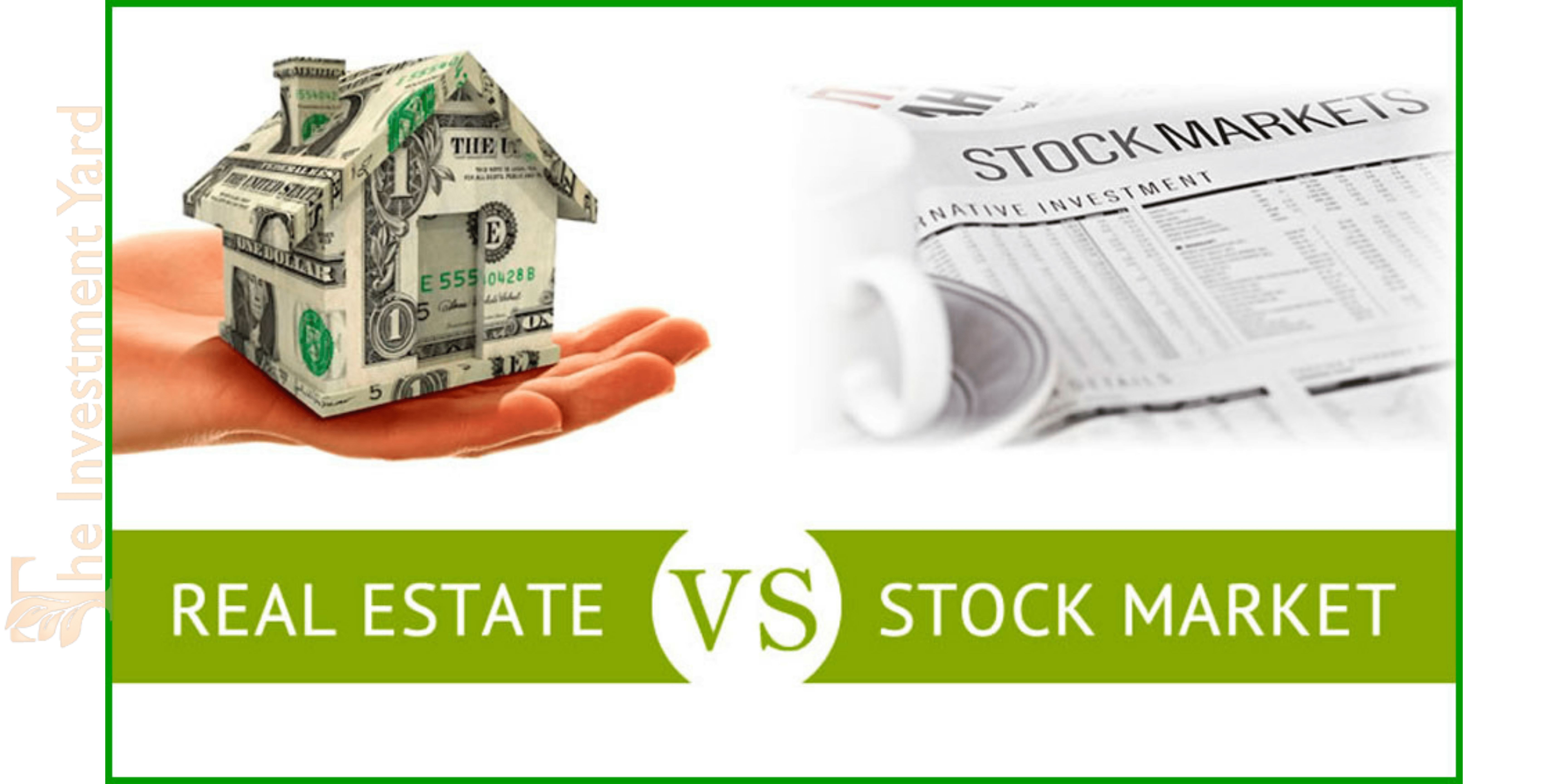 Reason to Invest Real Estate V/S Stock Market